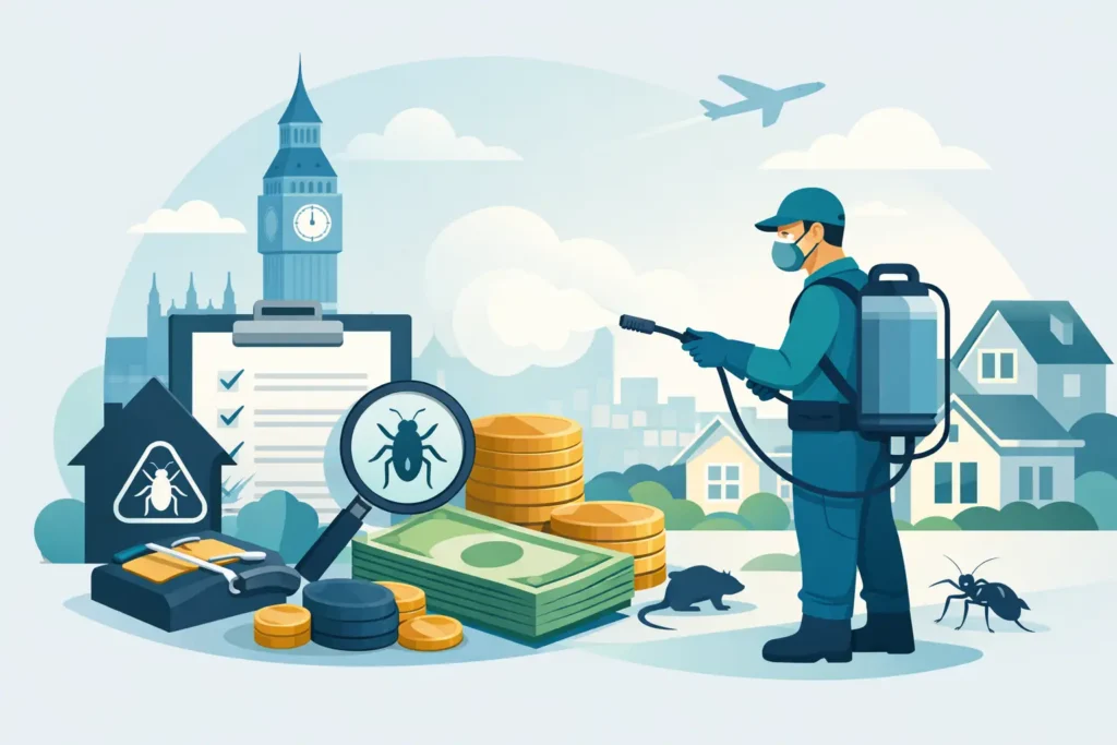 How Much Does Pest Control Cost in the UK?